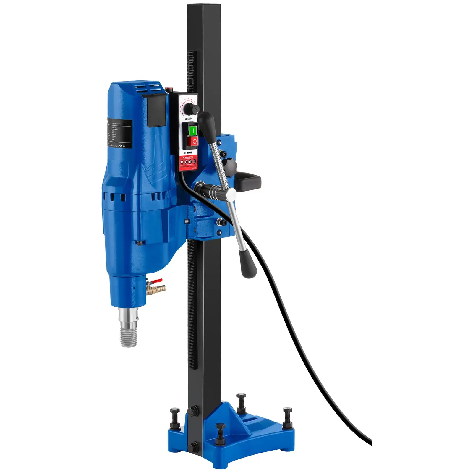 Jádrová vrtačka - 3 300 W - 580 ot/min - max. průměr vrtání 255 mm (Barva: Modrá)