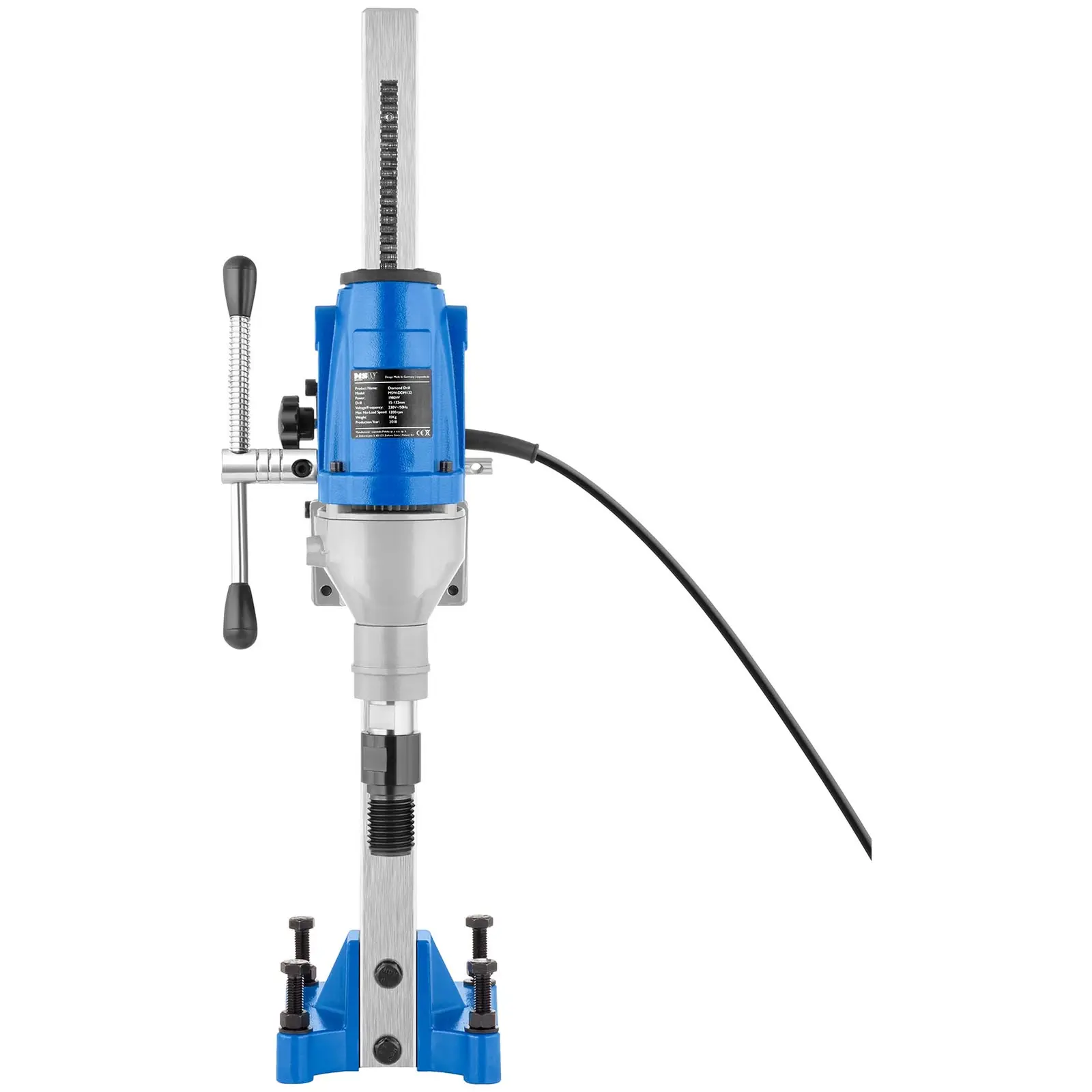 Gyémántfúró - 1.980 Watt - 1.200 U/min - furat átmérője 132 mm