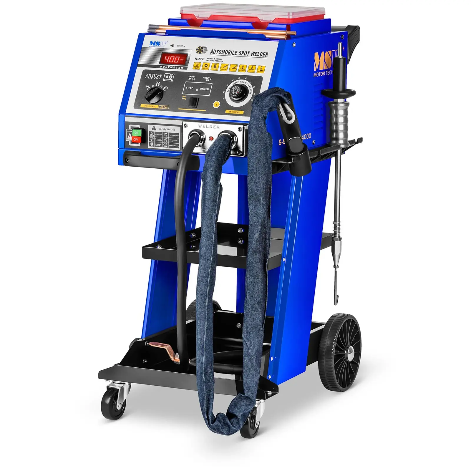 Dent puller spot welder med arbeidsbenk - 4000A