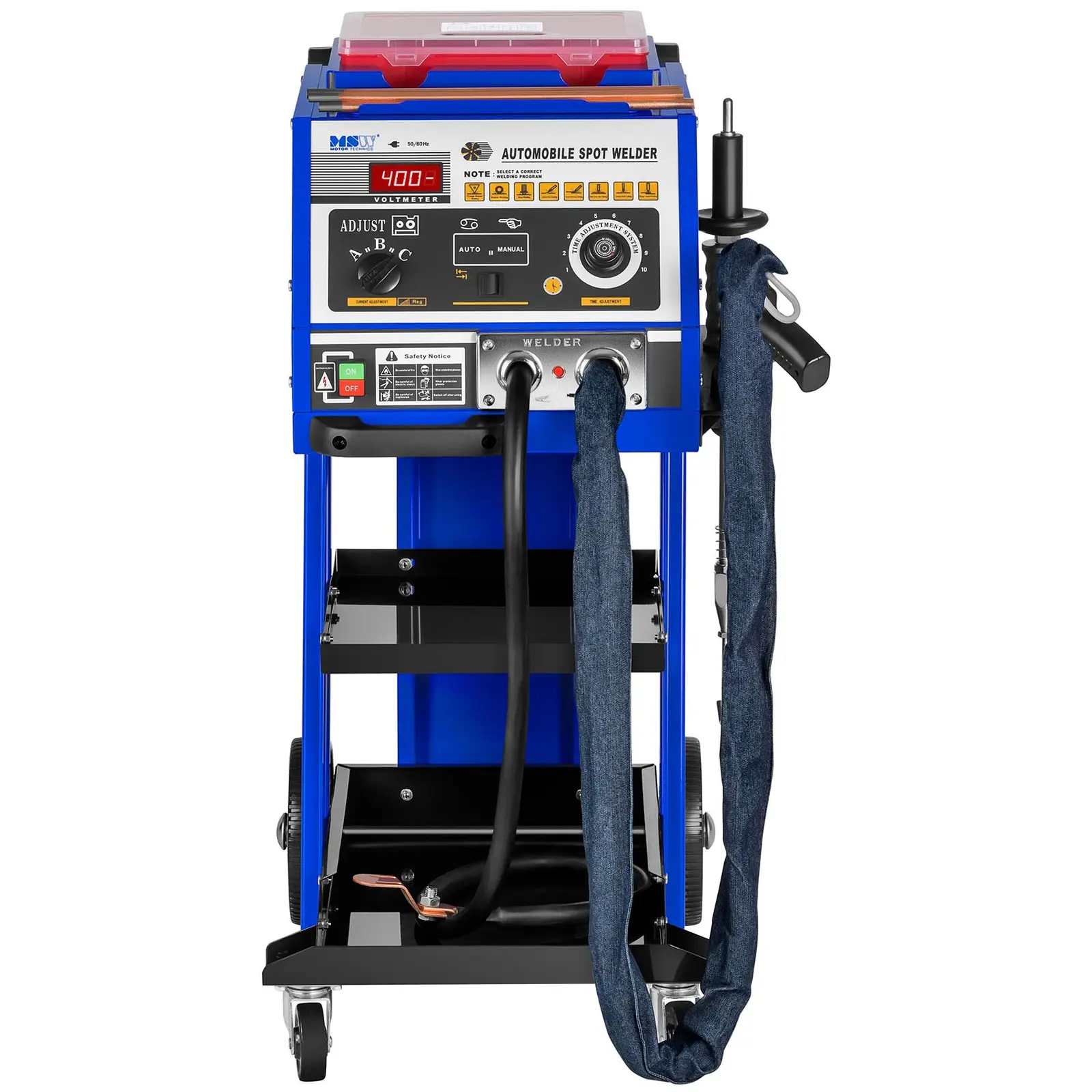 Dent puller spot welder med arbeidsbenk - 4000A