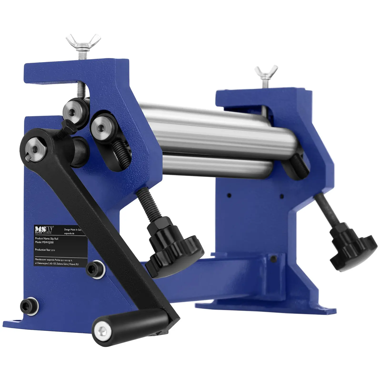 Cintreuse à rouleaux - 310 mm - Fixation par étau (Couleur(s): Bleu)
