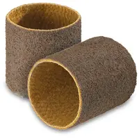 Conjunto de 2 cintas de lixa - tecido de nylon - granulação grossa