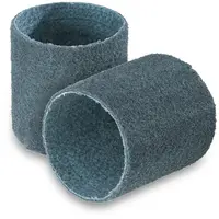 Conjunto de 2 cintas de lixa - tecido de nylon - granulação fina