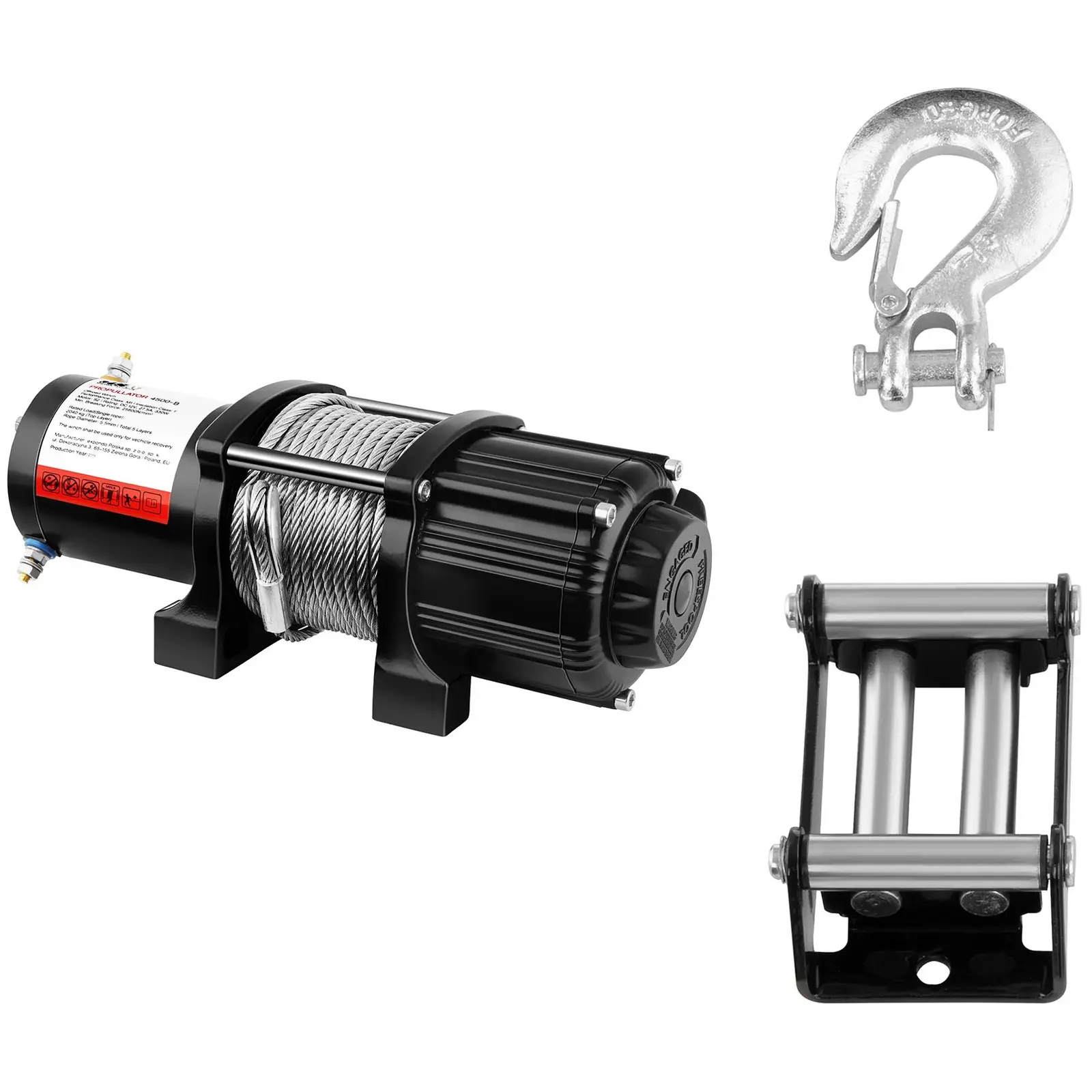 Troliu electric - 2,040 kg - 4,500 lbs
