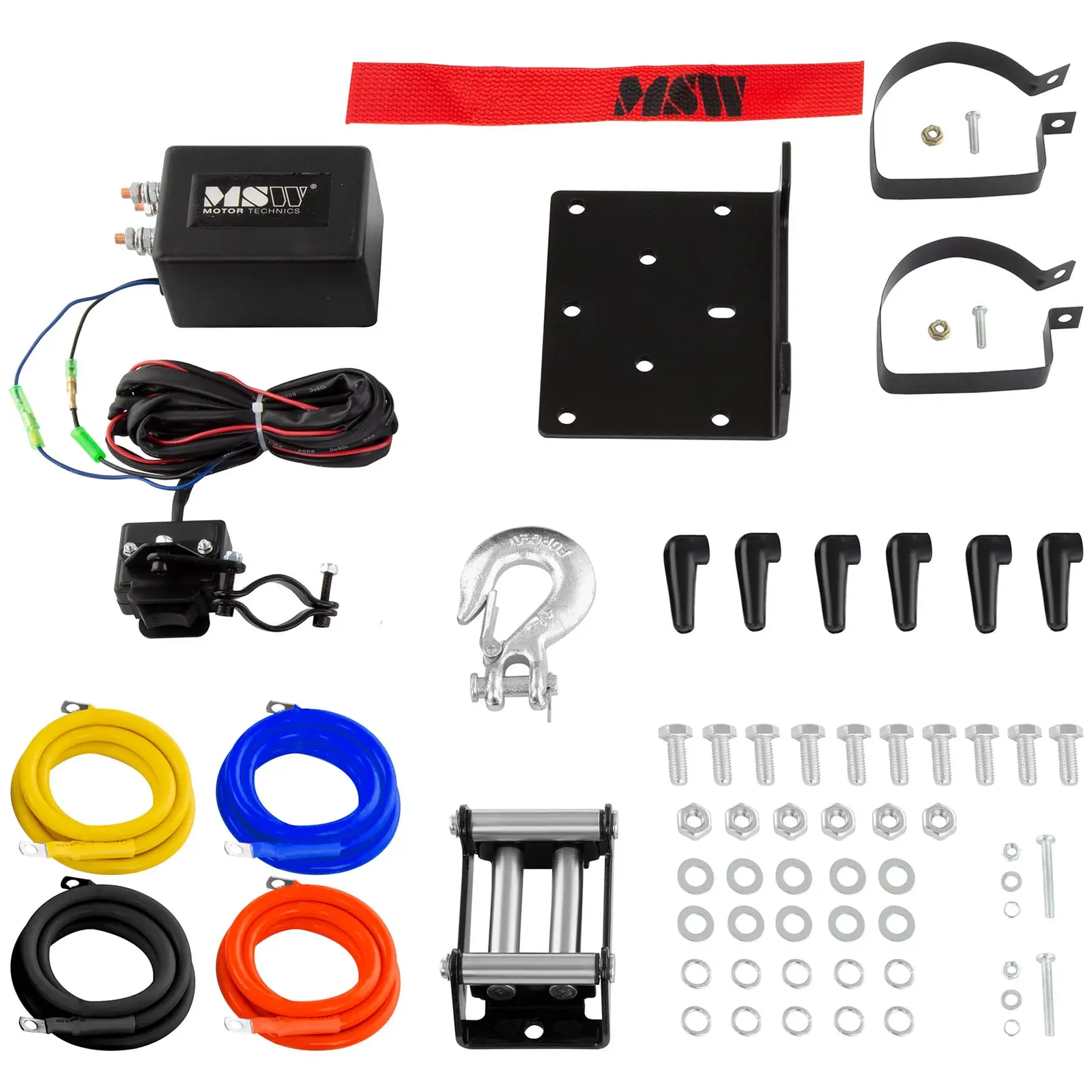 Troliu electric - 2,040 kg - 4,500 lbs (Diametrul tamburului: 41 mm)