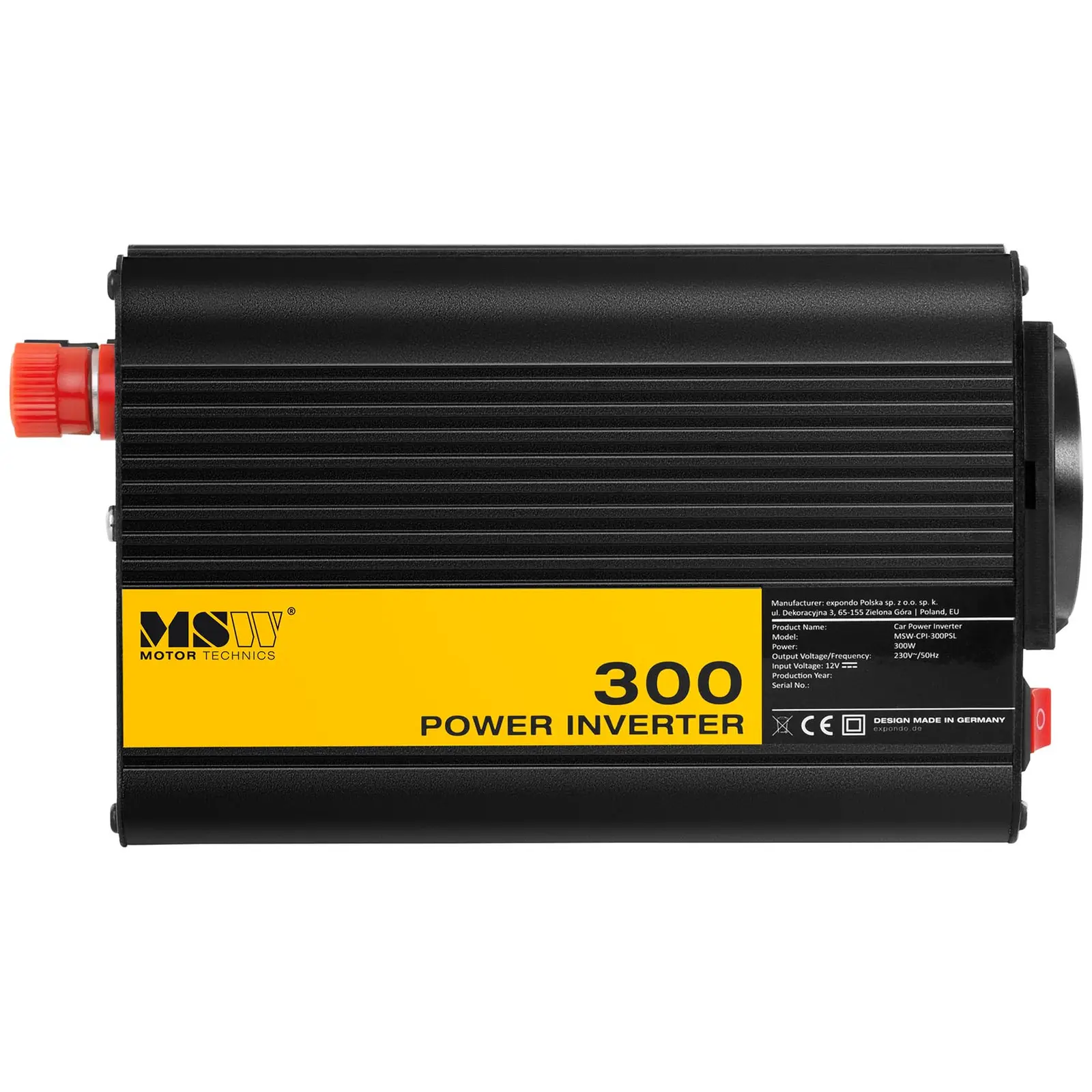 Měnič napětí - čistá sinusoida - 300 W