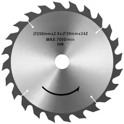 Hoja de sierra circular - Ø 250 mm