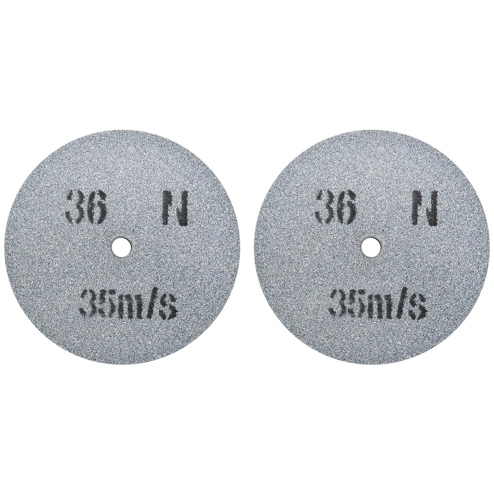 Brusné kotouče 150 x 20 mm - zrnitost 36 (Barva: Šedá)