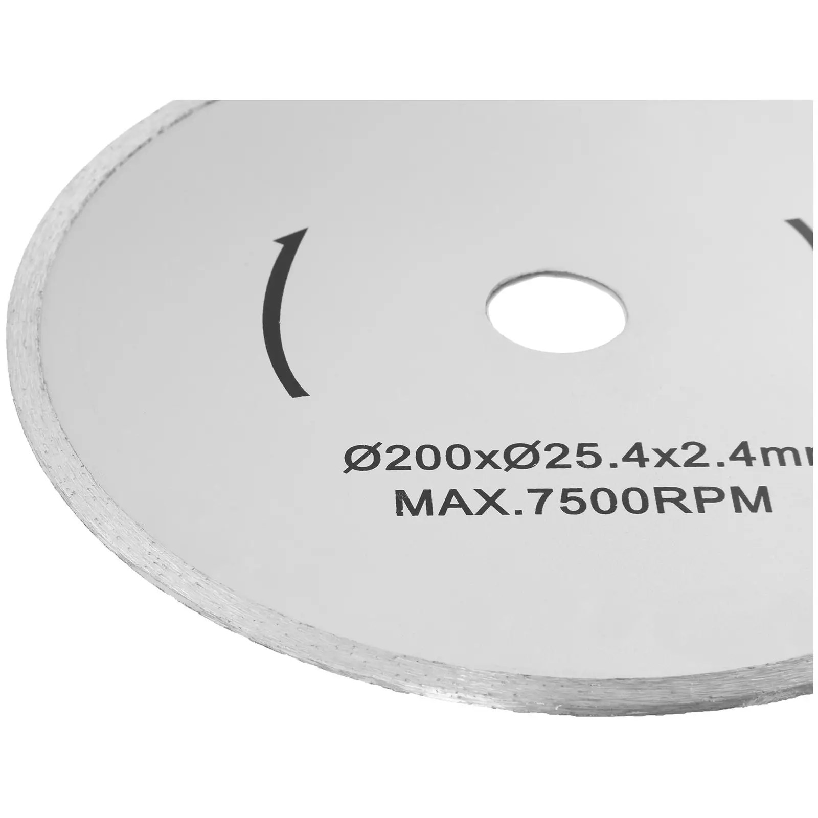 Diamantový řezací kotouč - 200 (Tloušťka čepele: 2.4 mm)