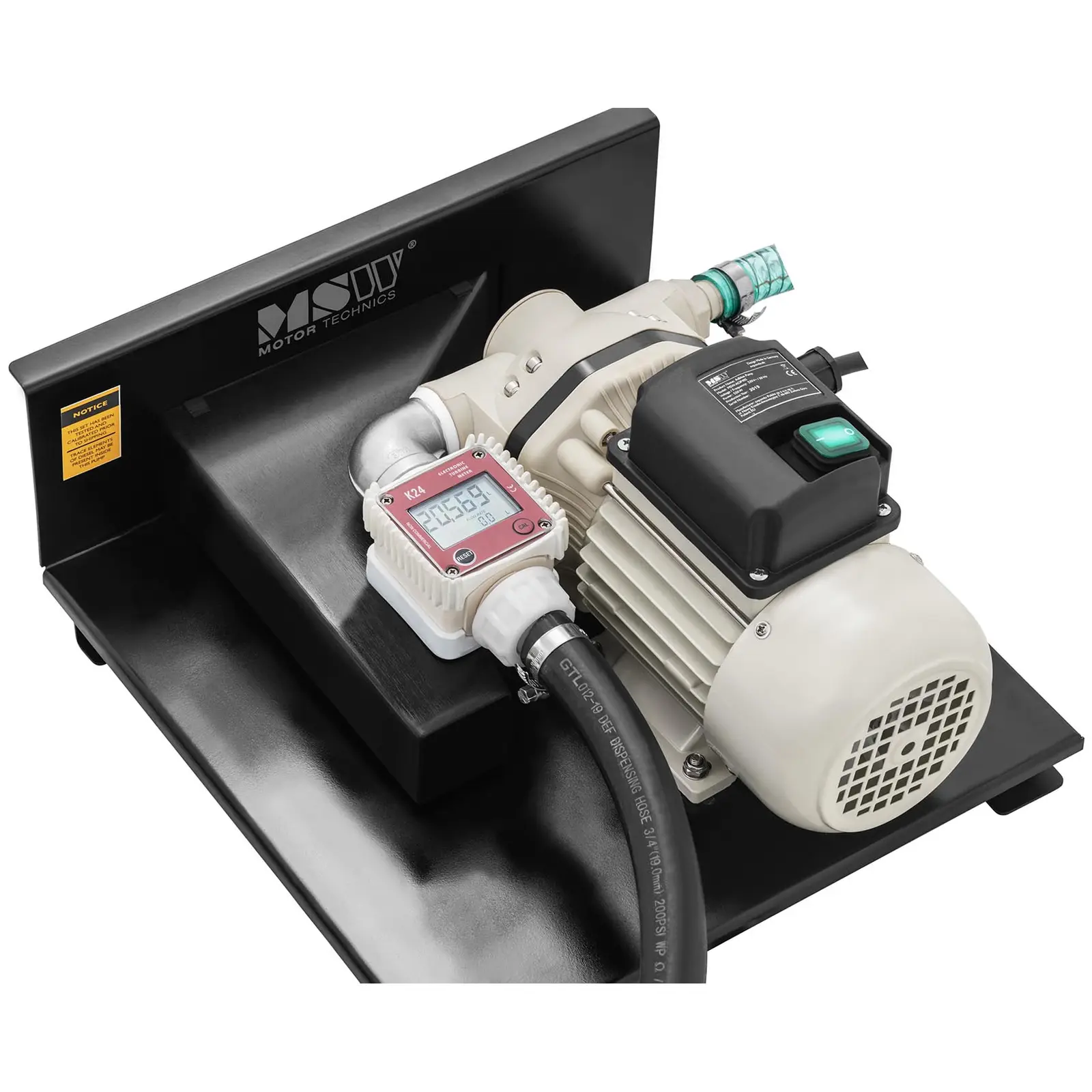 Čerpadlo na močovinu - počítadlo - hadice - 35-45 l/min (Průtok: 45 l/min)