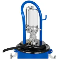 Pneumatisk fettsprøyte - 12 Liter - kjørbar - 240-320 bar pumpetrykk