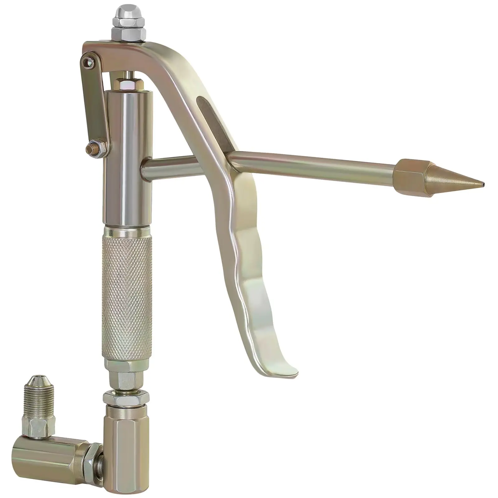 Pompe à graisse pneumatique - 12 litres - Mobile - Pression de 300 à 400 bars (Capacité de la pompe à graisse: 0.85 l/min)