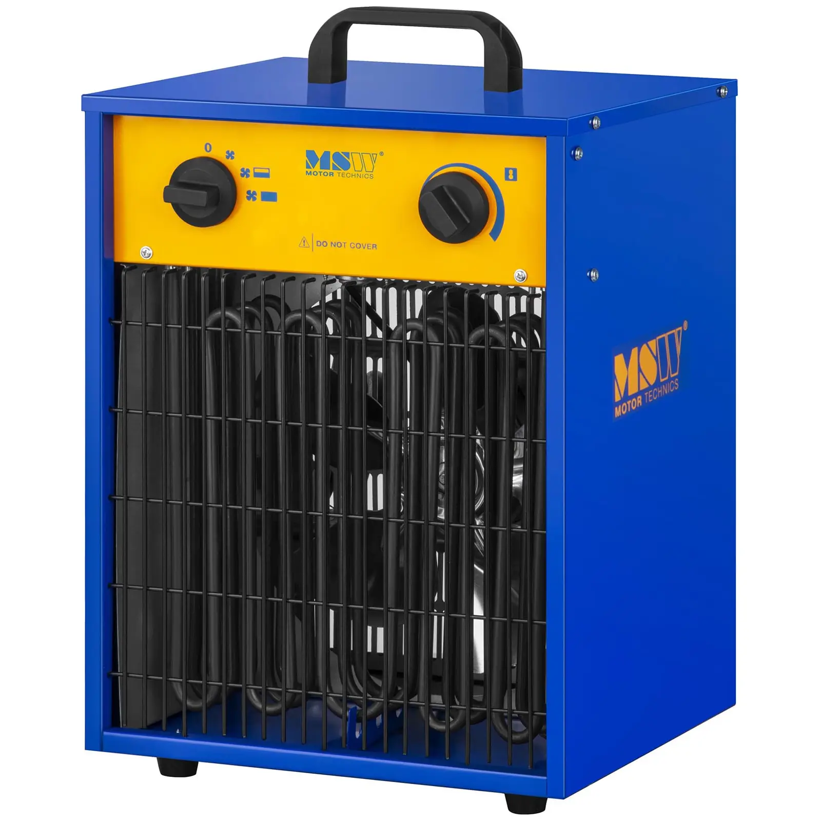 Occasion Chauffage à air pulsé électrique avec fonction de refroidissement - 0 à 85 °C - 9 000 W