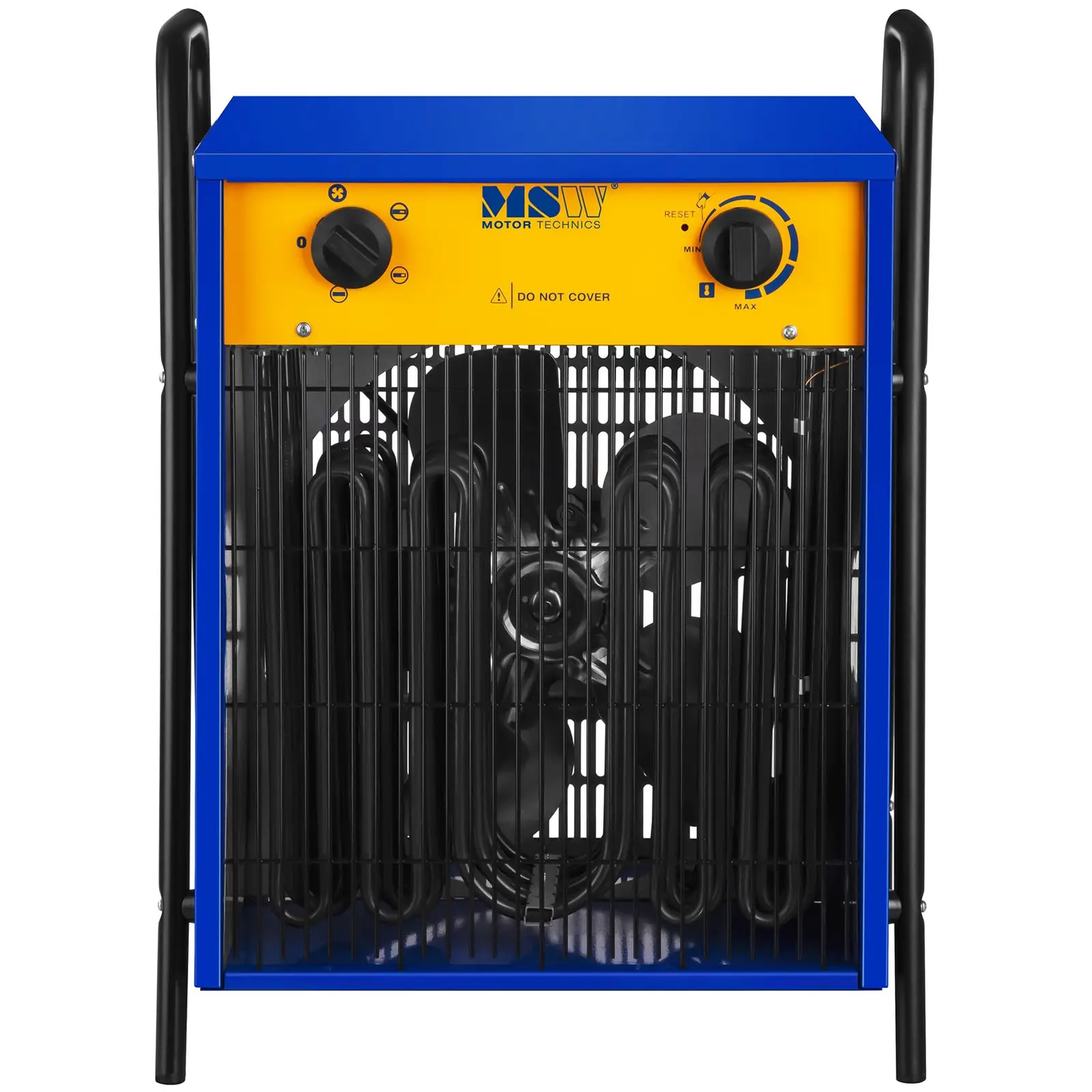Chauffage à air pulsé électrique avec fonction de refroidissement - 0 à 40 °C - 15 000 W (Protection: 32 A)