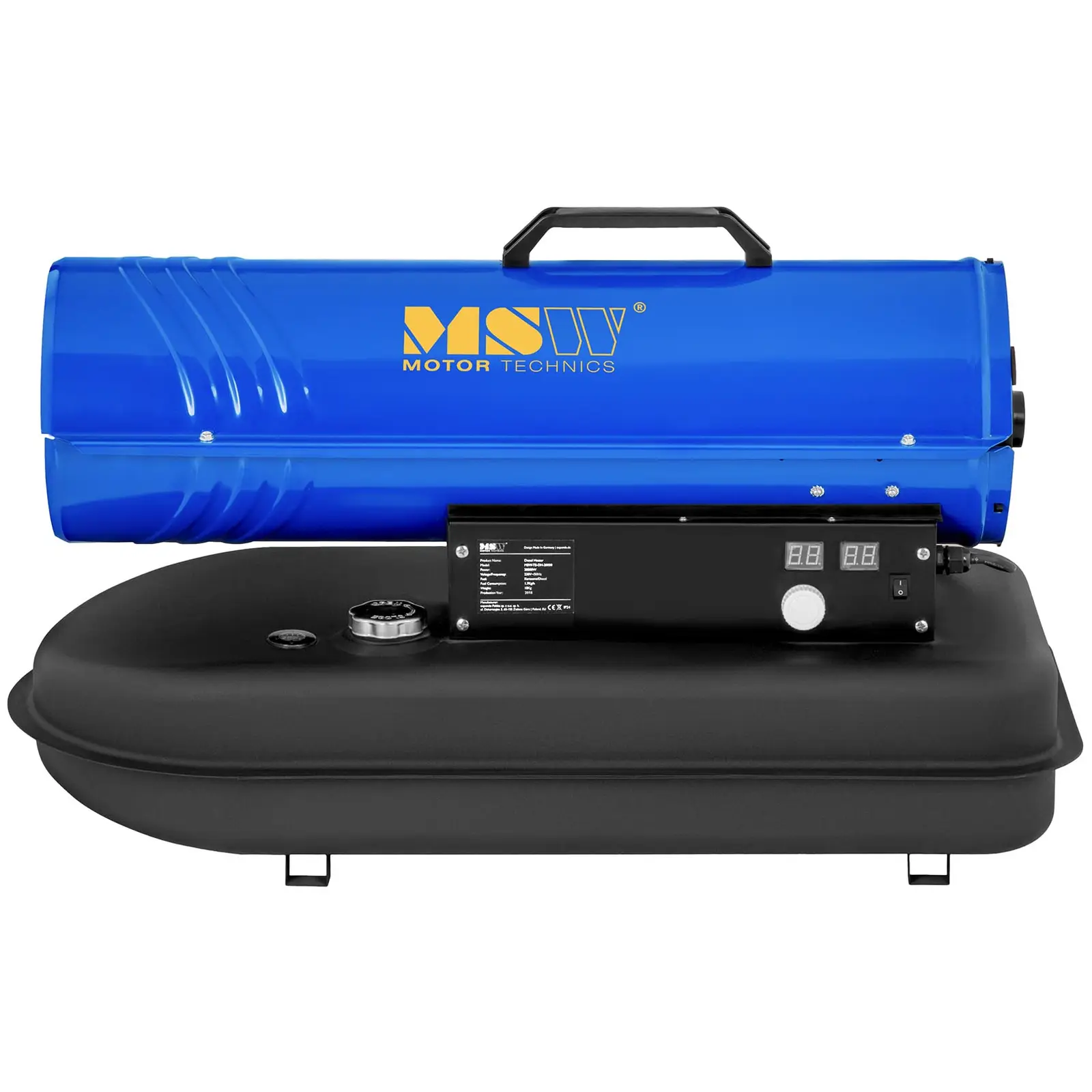 Diesel Heizkanone - 20 kW - 19 L (Sicherung: 3.15 A)