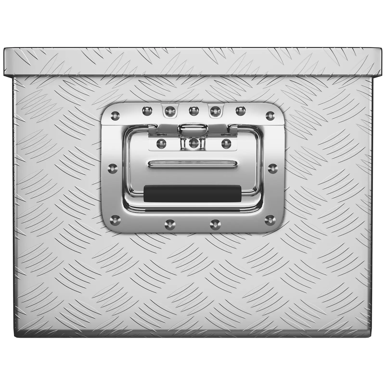 Coffre de rangement aluminium - 76,5 x 33,5 x 24 cm - 48 l