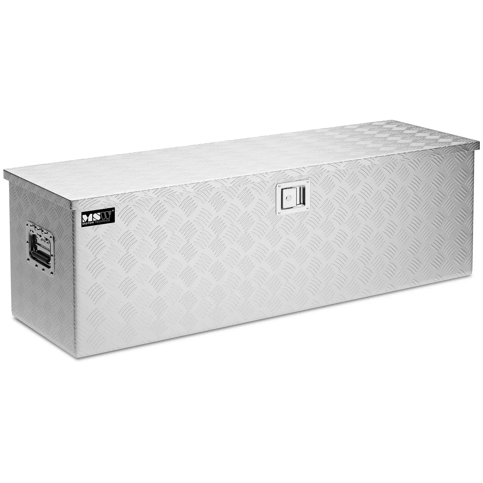 Caja de herramientas de aluminio - 124 x 38 x 38 cm - 150 L