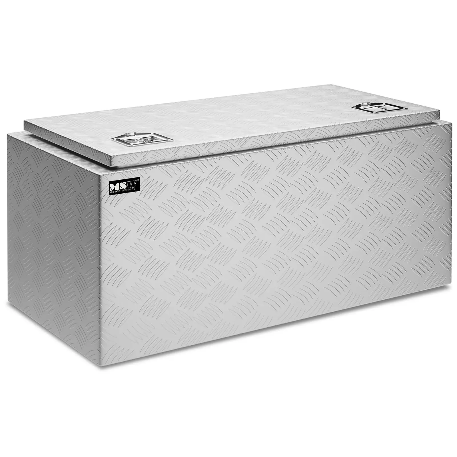 Aluminiumskasse - 91 x 44,5 x 43 cm - 119 L