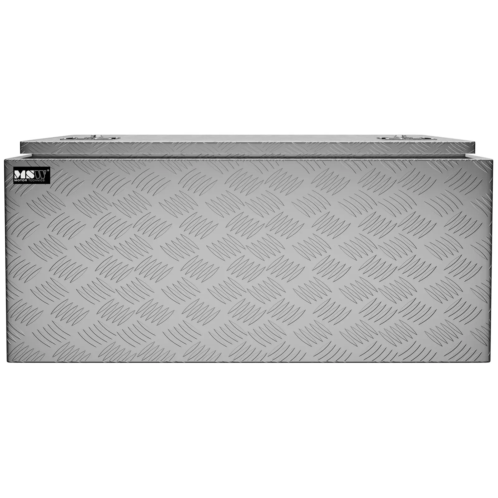 Coffre de rangement aluminium - 91 x 44,5 x 43 cm - 119 l