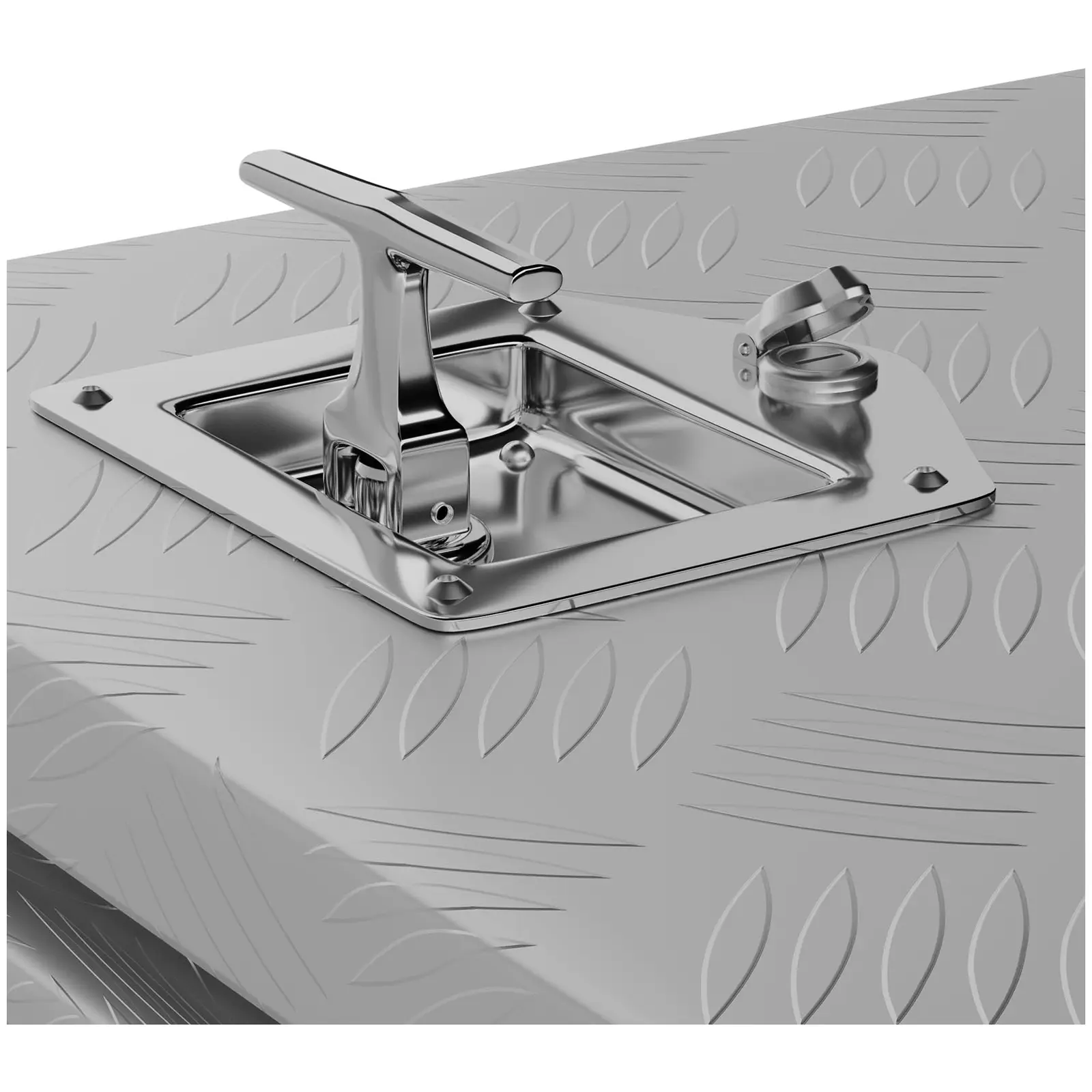 Skrzynka narzędziowa - aluminium - 119 l - wodoodporna