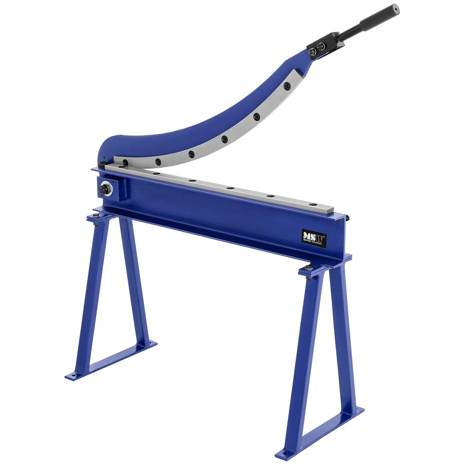 Tabulové nůžky na plech - délka řezu 800 mm - vč. podstavy (Materiál: Ocel)