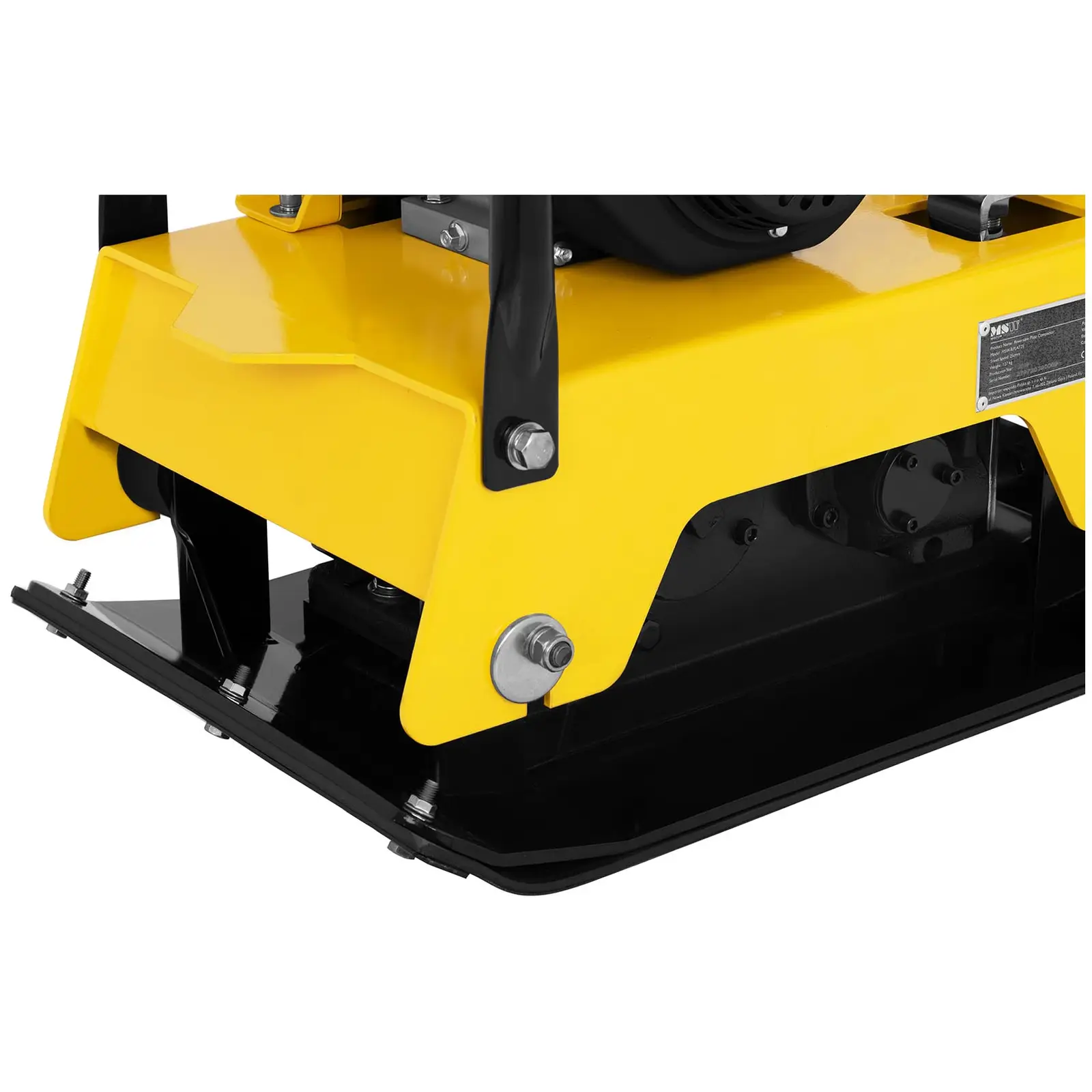 Compacteur à plaque - Réversible - 62 x 40 cm - 25 kN - Tapis amortisseur inclus (Vitesse [m/min]: 15)