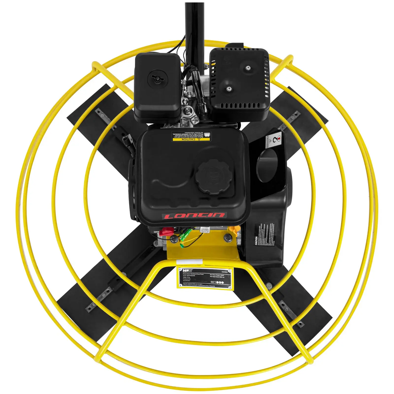 Σπάτουλα ισχύος - 6,5 hp - 4.370 rpm