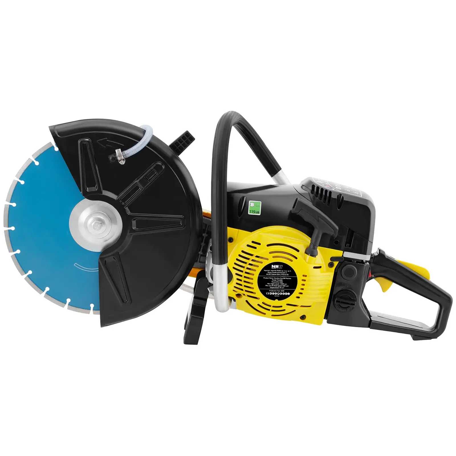 Rozbrušovací pila - 2 500 W (Materiál: Plast)