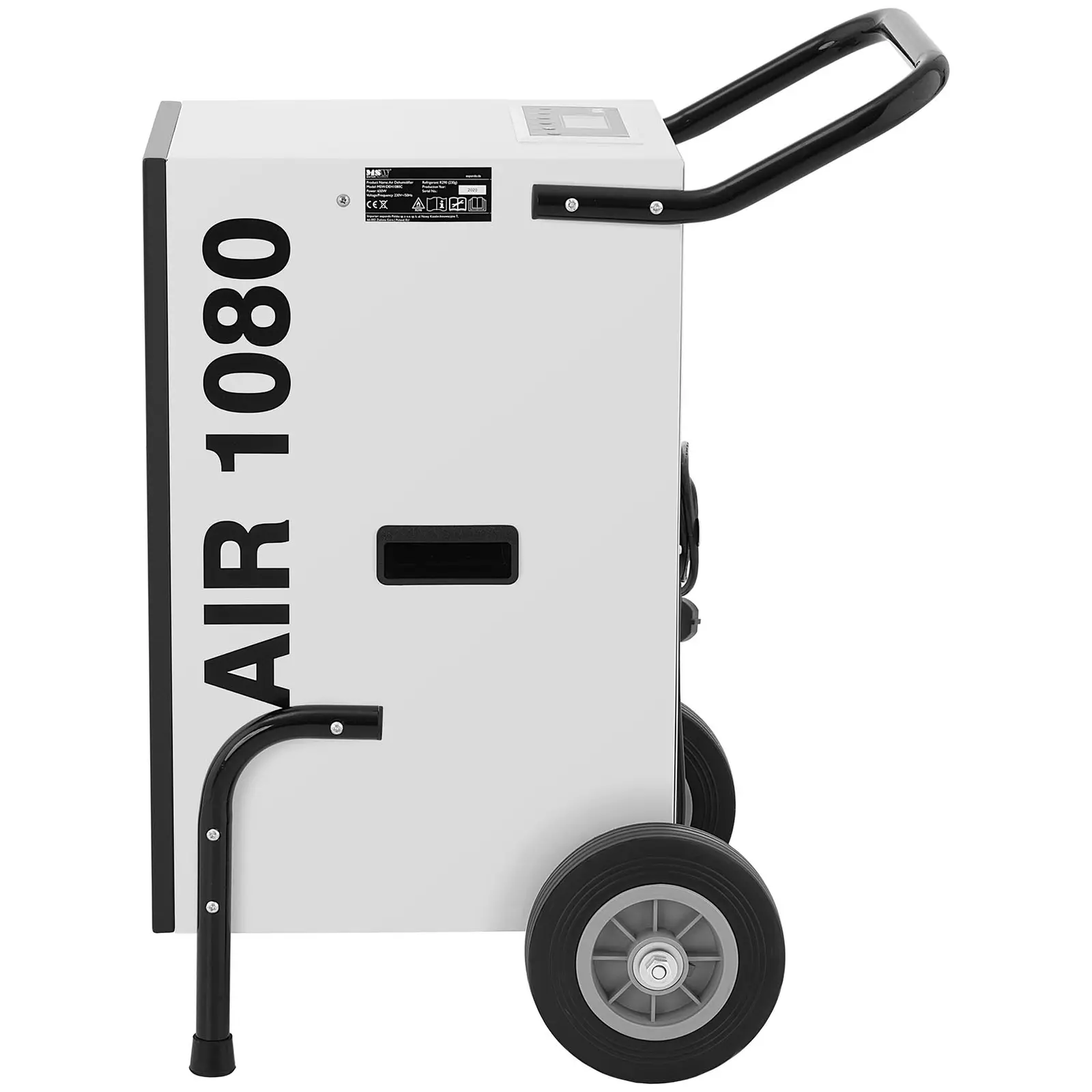 Desumidificador de ar - industrial - 50 l/24 h - 80 m2