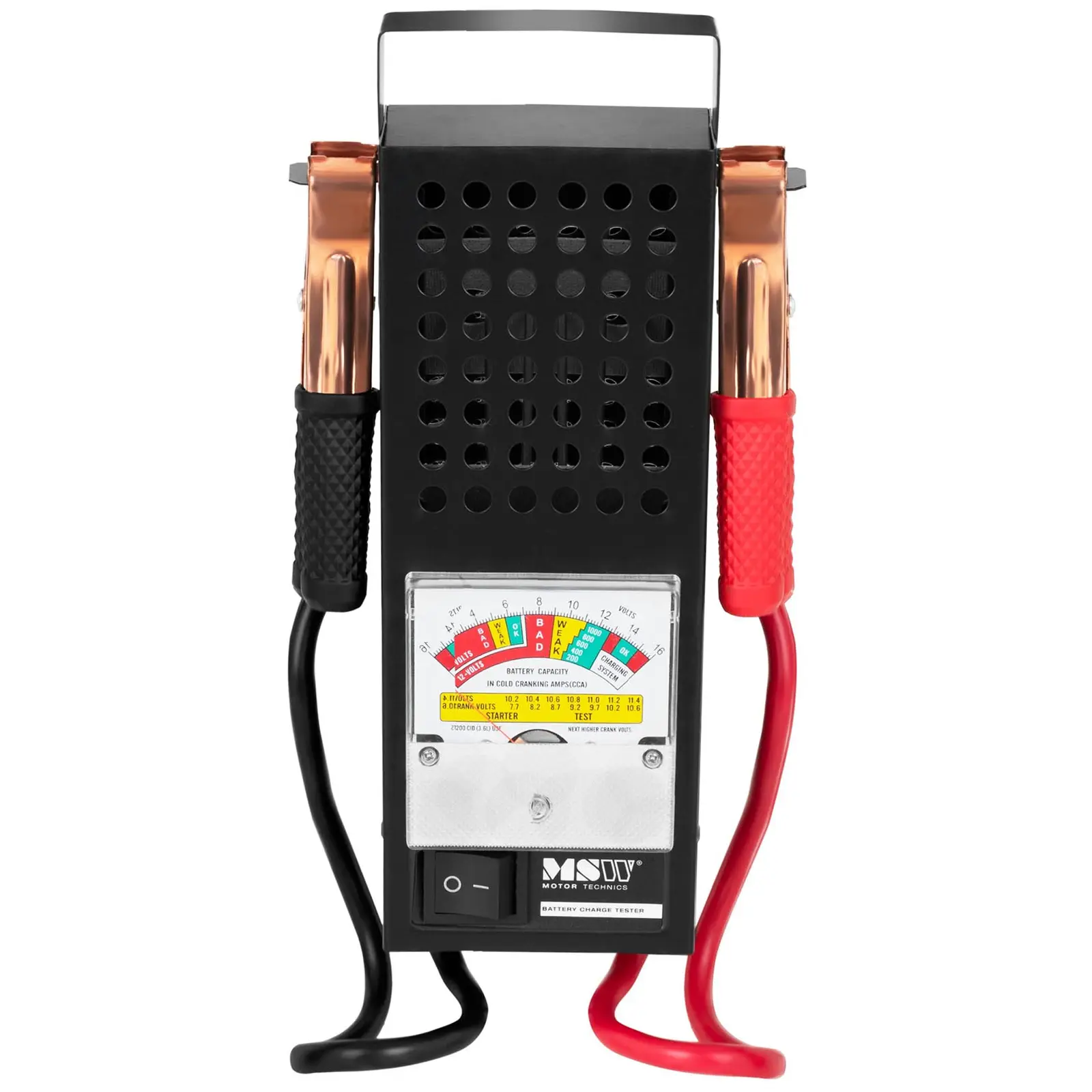 Batteritester for bil - 6 V - 12 V