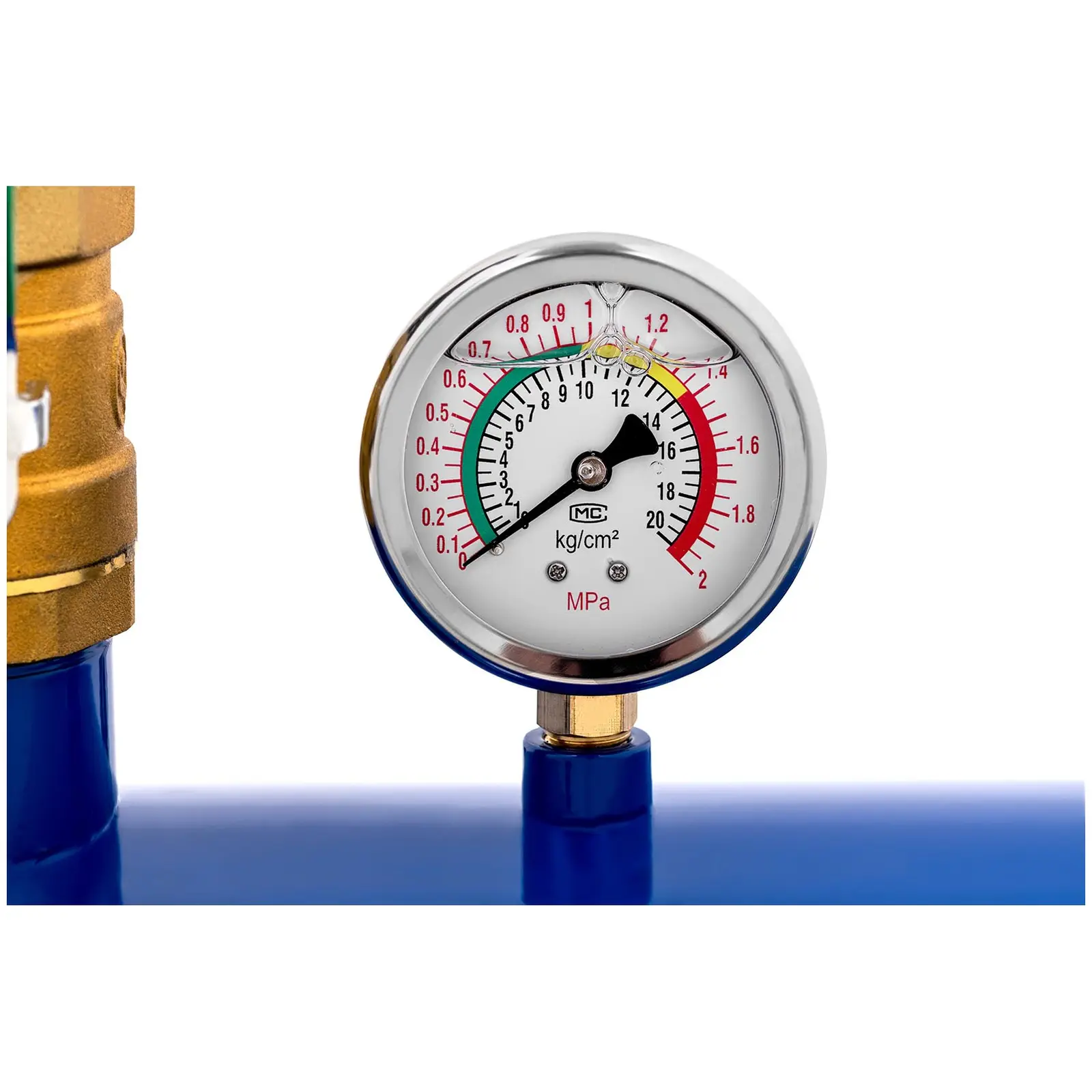 Tlakové dělo na plnění pneumatik - 38,5 l - 6 až 8 barů (Objem: 38.5 l)