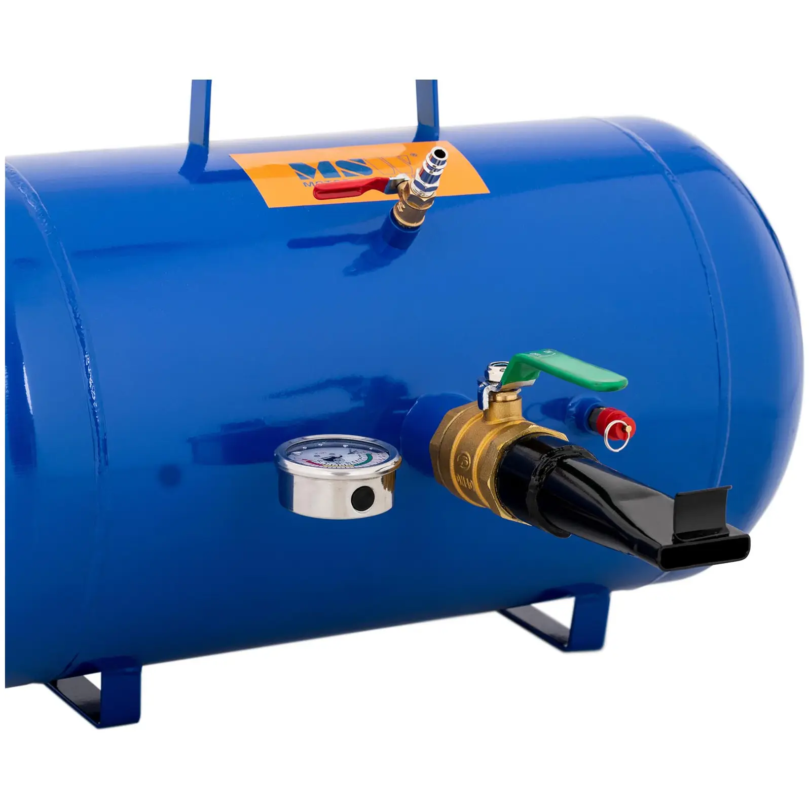 Tlakové dělo na plnění pneumatik - 38,5 l - 6 až 8 barů (Maximální plnicí tlak: 8 Bar)
