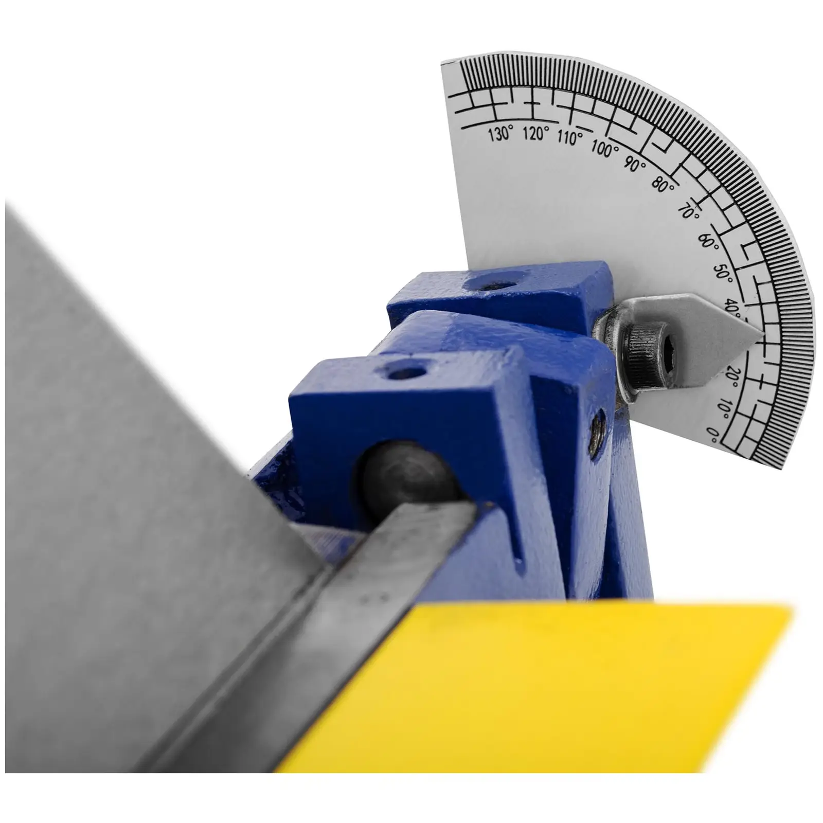 Frână de tablă - 1.228 mm - 0 până la 135° - manuală (Dimensiunea segmentului [mm]: 53x5 / 76.2x6 / 103.5x5)