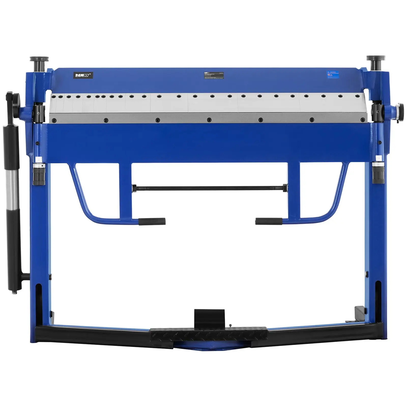 Frână de tablă - 1.270 mm - 0 până la 135° - manual - pedală de picior