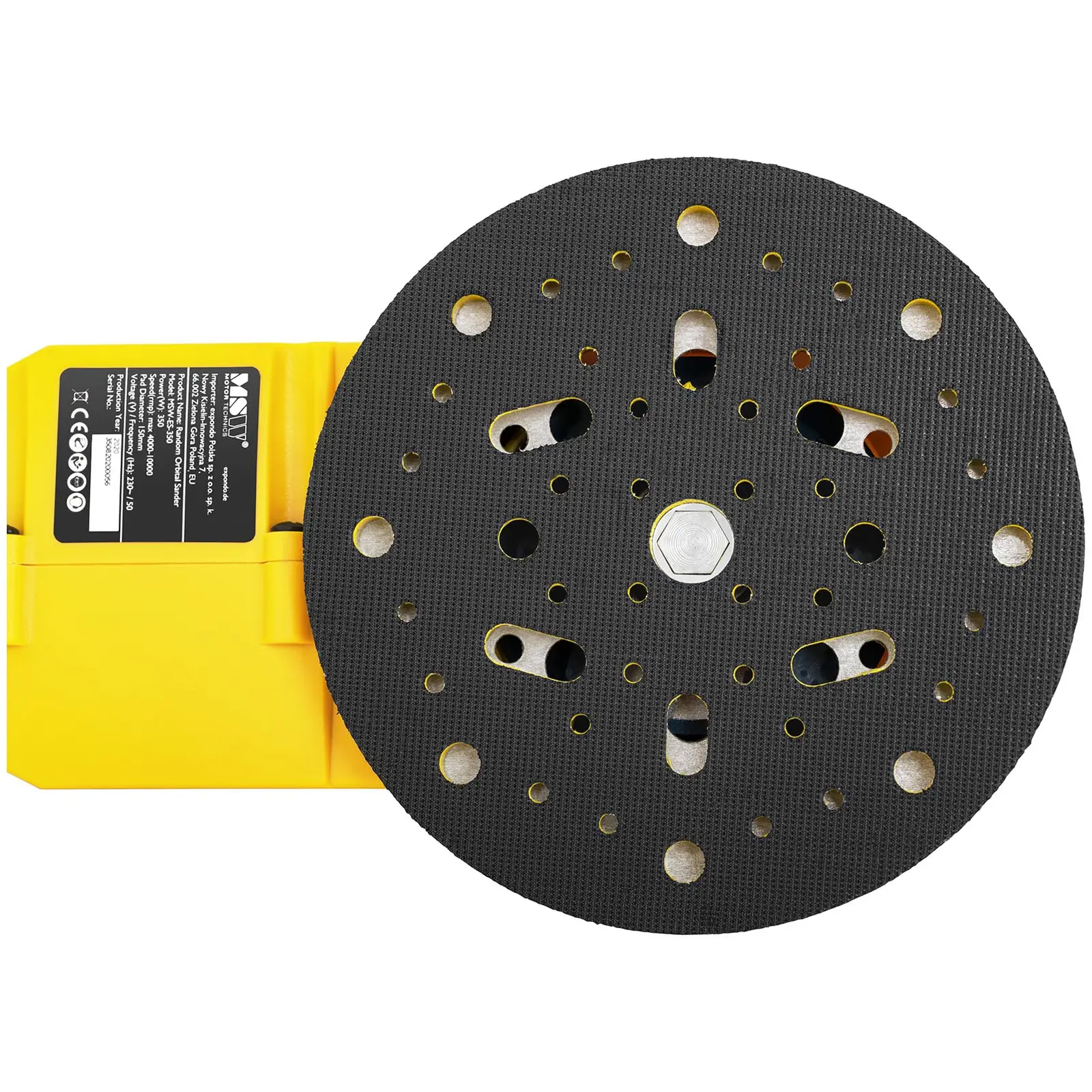 Excentrická bruska - 350 W - Ø 150 mm - až 10 000 ot./min (Typ napájení: Síť)