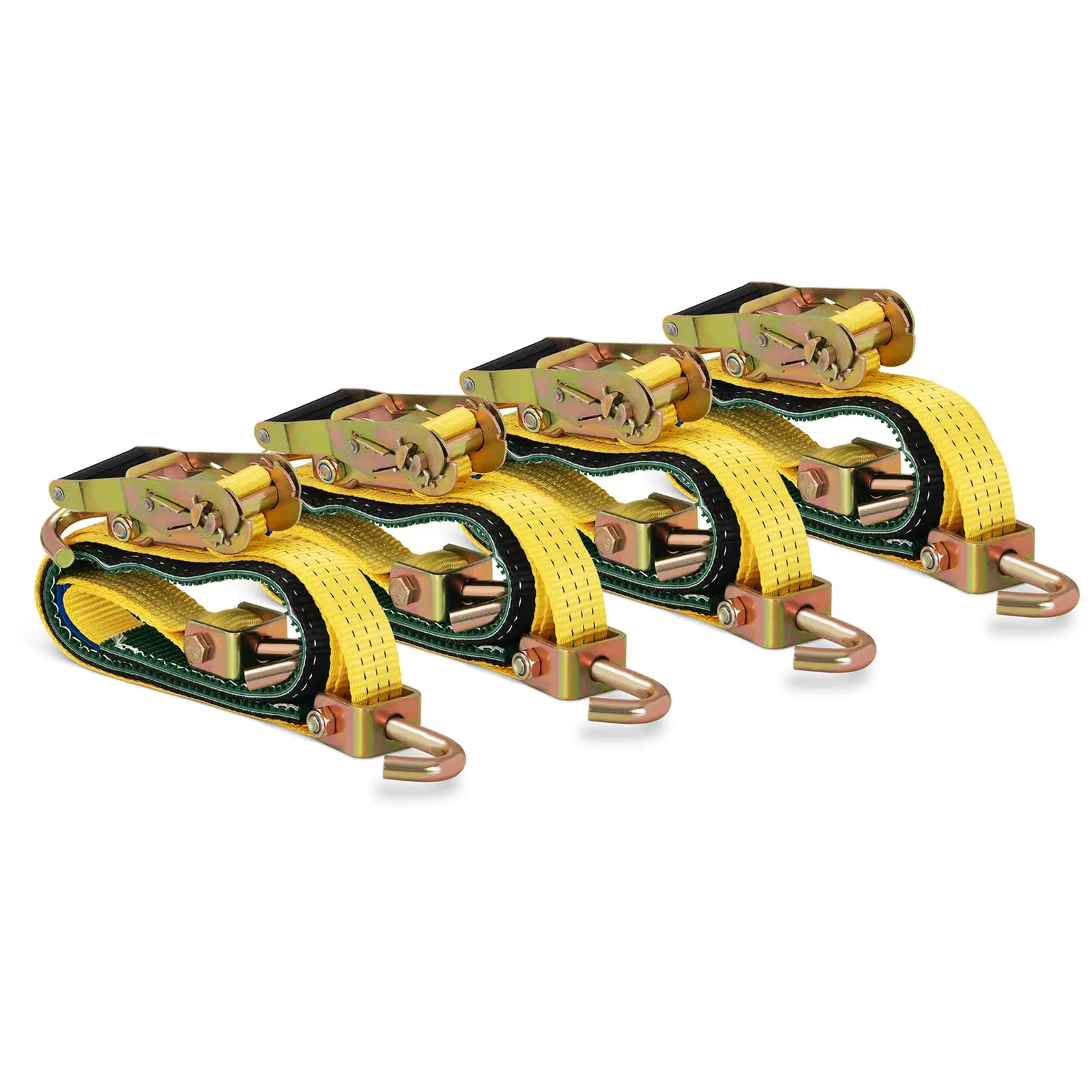 Spænderem - 4 stk. - autotransport - 2,5 m
