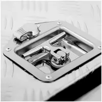 Aluminium Tool Box - checker plate - 177 x 40 x 40 cm - 280 L - lockable