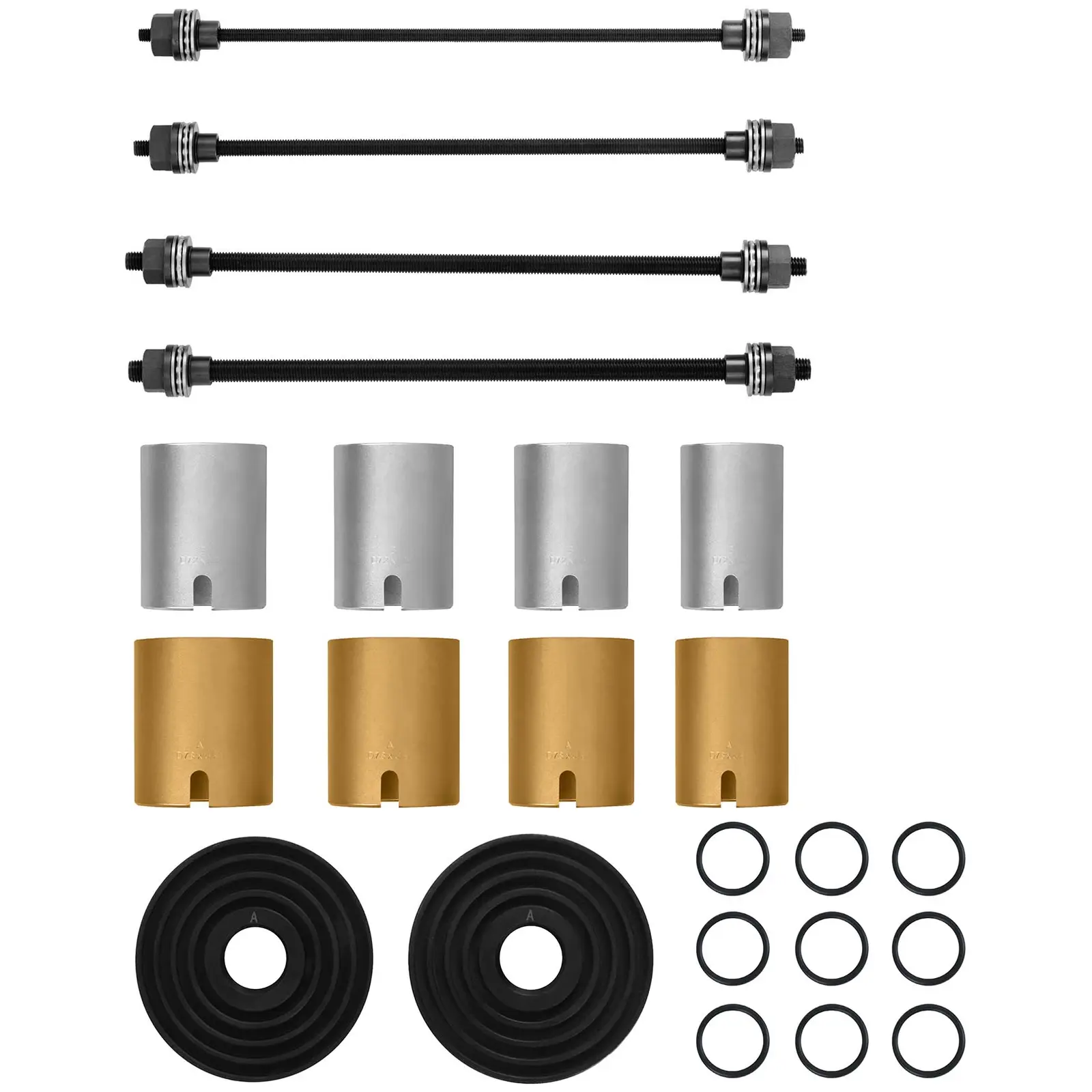 Комплект за избиване и набиване за колесни лагери и втулки за окачване