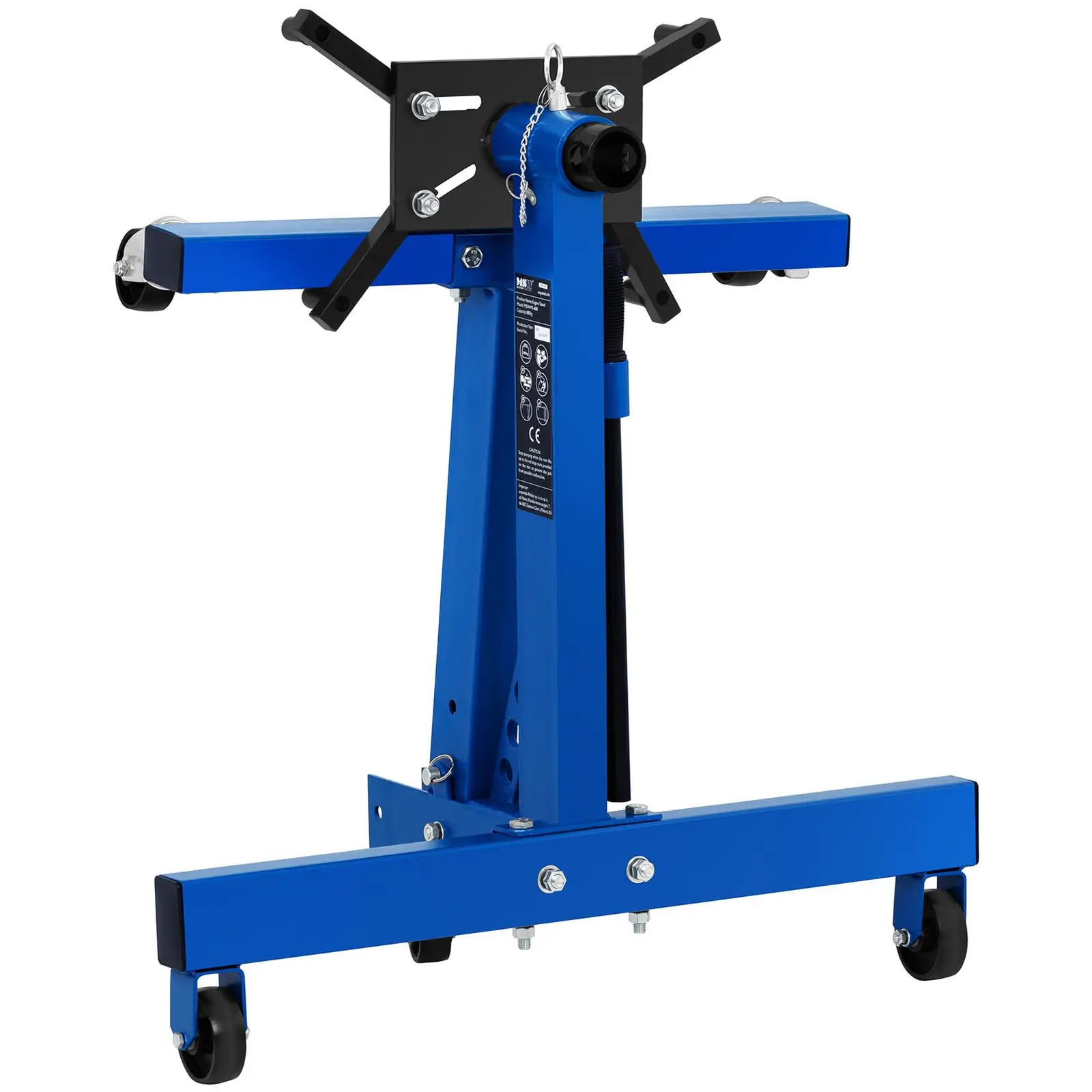 B-zboží Motorový montážní stojan - do 680 kg - sklopitelný (Materiál: Ocel)