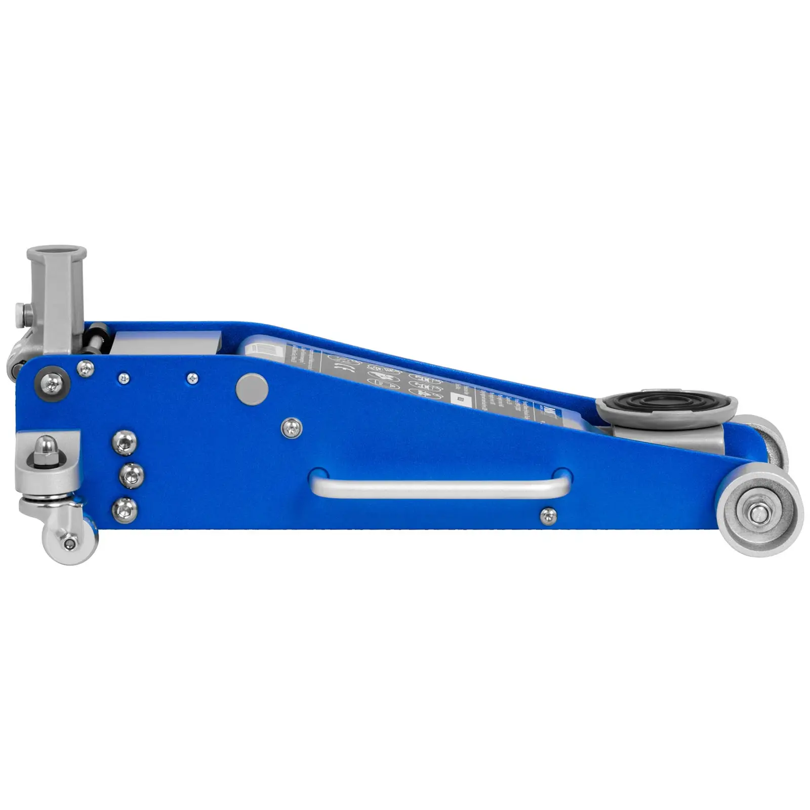 Pojízdný hydraulický zvedák - 2 500 kg - 100 až 465 mm (Hmotnost: 25.3 kg)