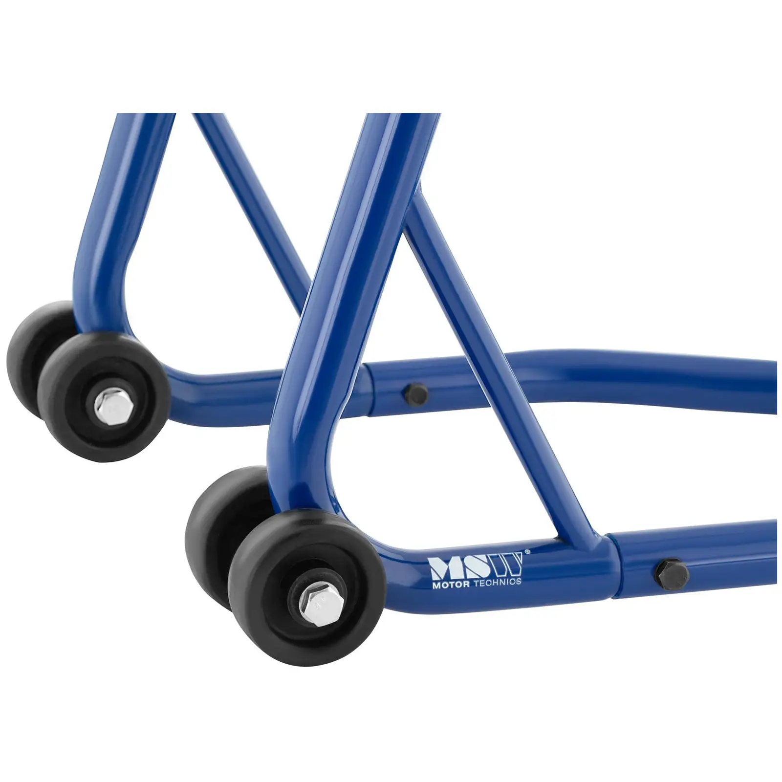 CRUIZER Cavalletto Anteriore Moto Universale Attacchi A Cono Regolabile Con 4 Ruote Sottostanti Barre Rinforzi Laterali Con Portata Max 300 Kg