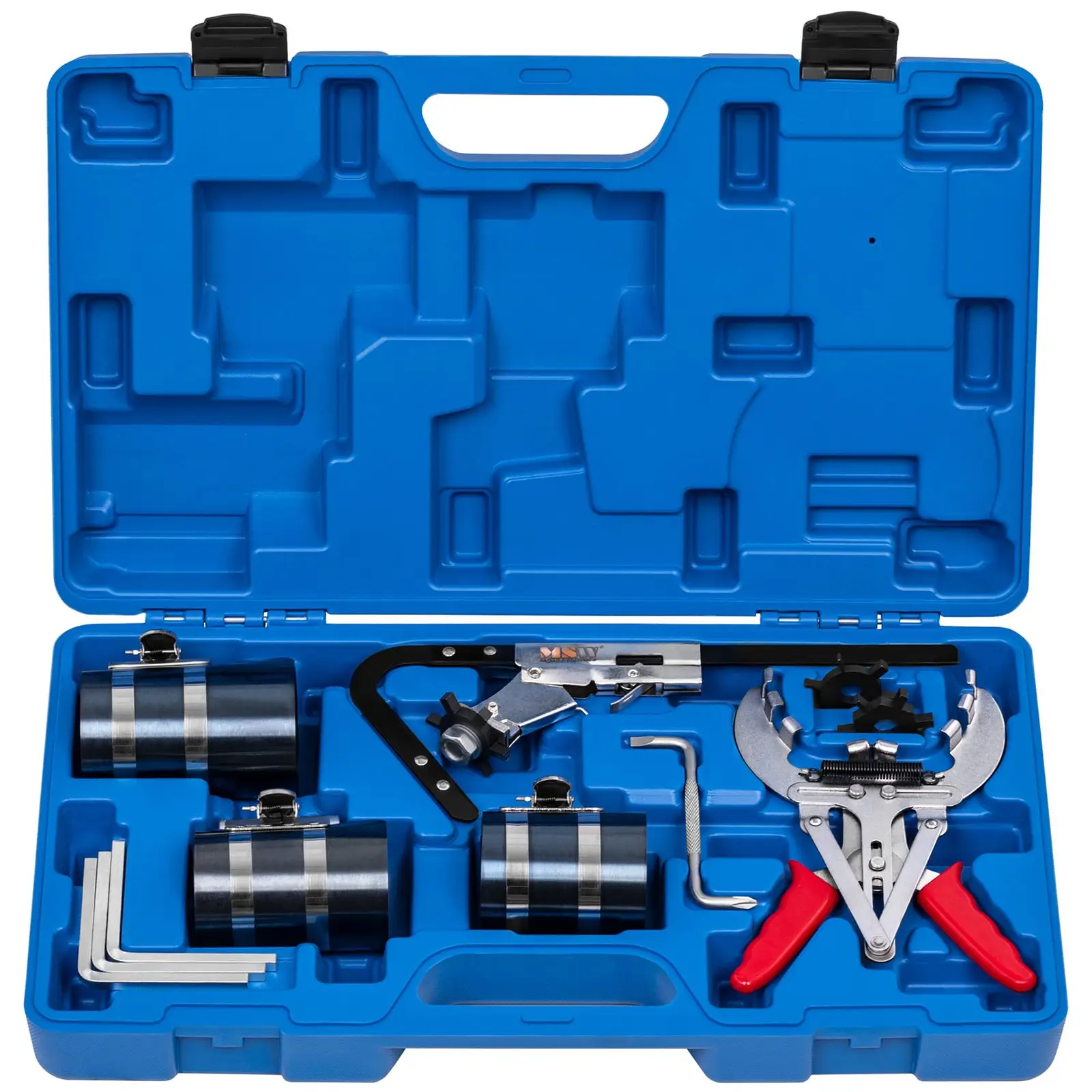 Coffret d'outils de nettoyage et de montage pour segments de piston - Ø 53 - 175 mm