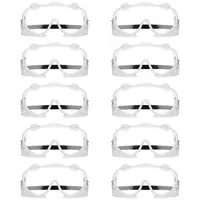 Ochranné brýle - 10dílná sada - čiré - jednotná velikost