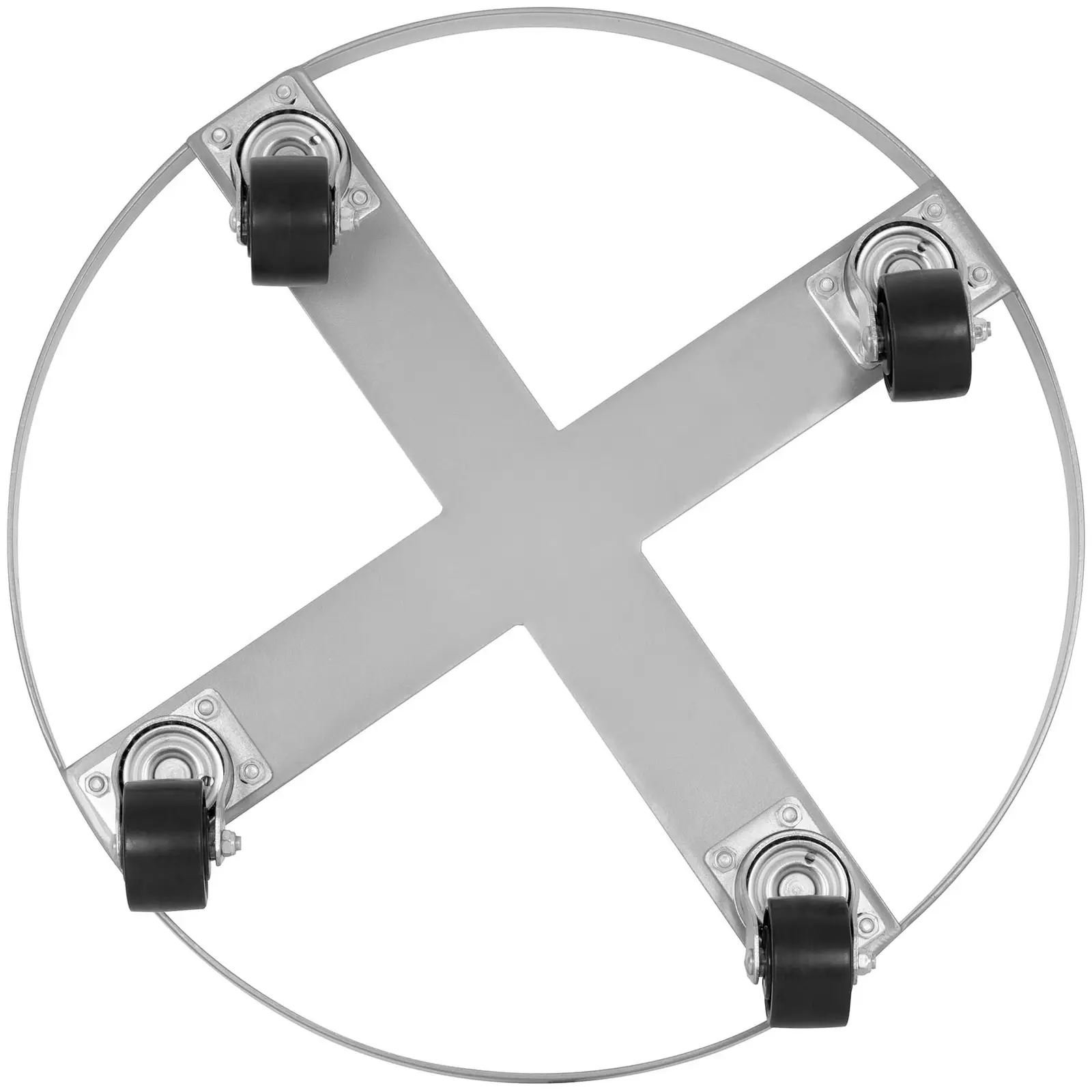 Rouleur porte-fût - Ø 60 cm - 300 kg (Couleur(s): Gris)