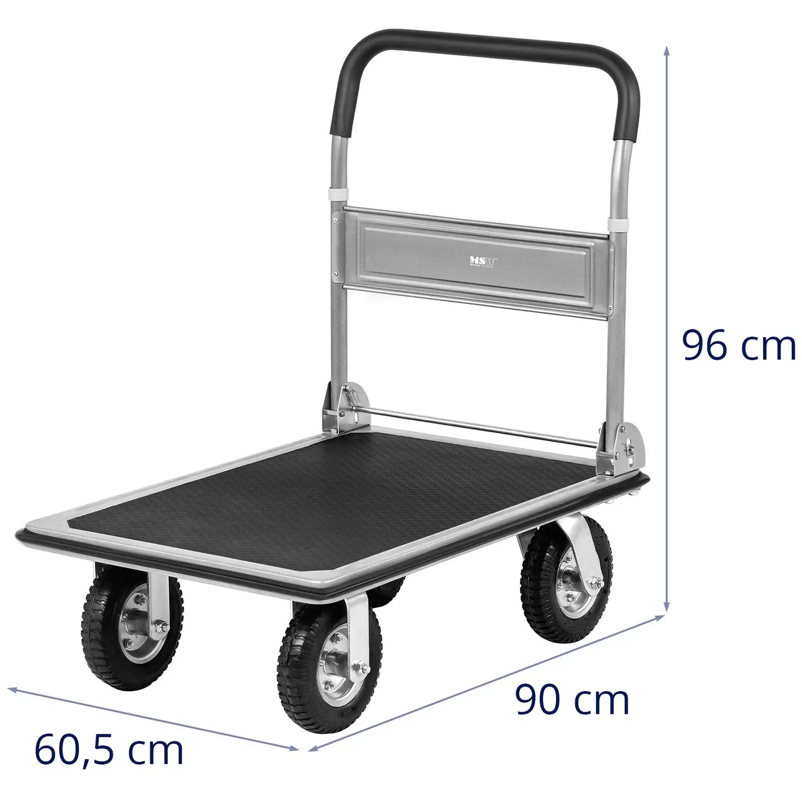 Chariot de manutention - Pliable - 300 kg max. (Capacité totale [kg]: 300)