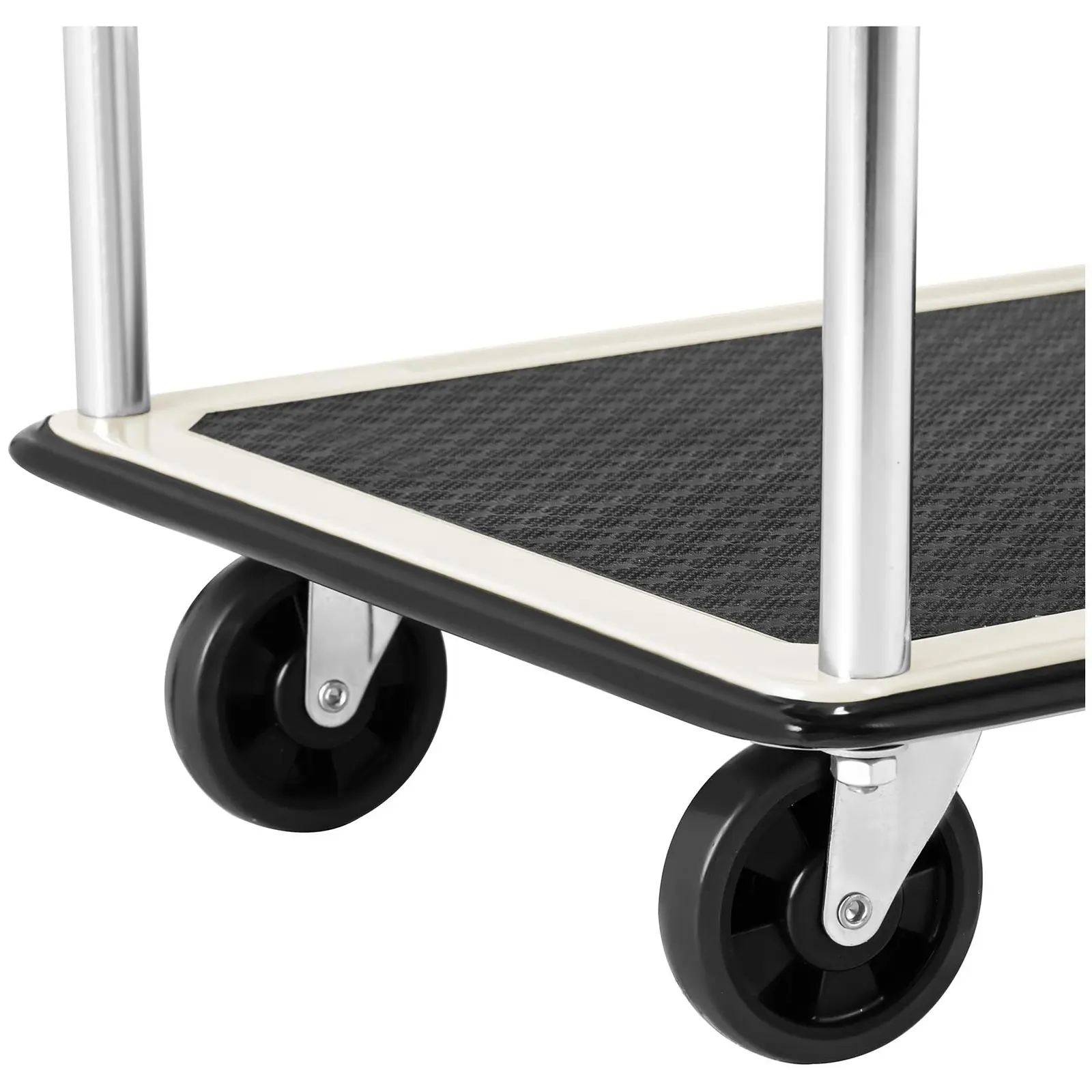 Chariot de manutention - 150 kg max. - 3 plateaux (Nombre de roulettes: 4 Pc)