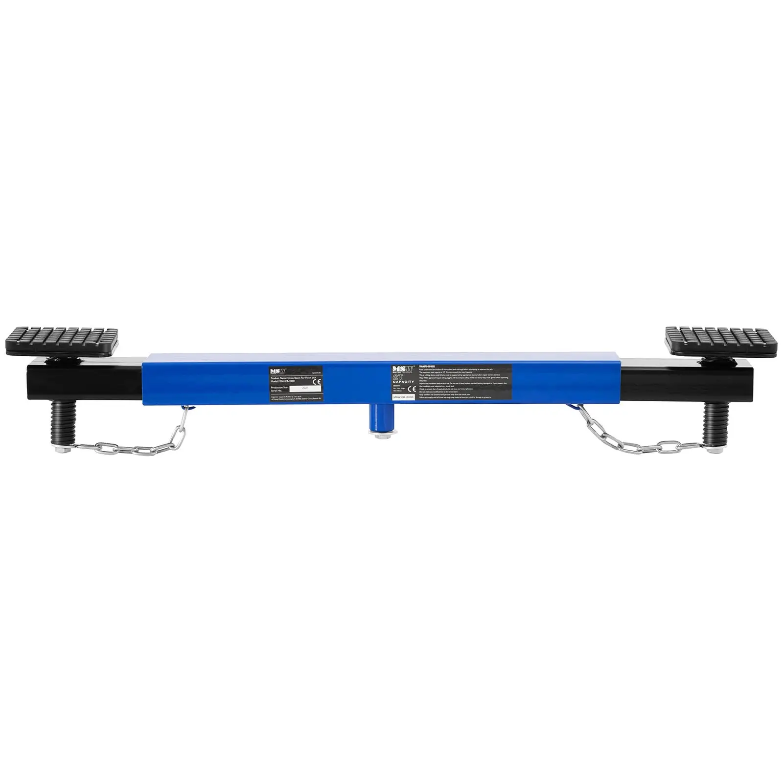 Wagenheber Traverse - 2.000 kg - Breite 700-925 mm (Maße Halteplatte [mm]: Ø 30)