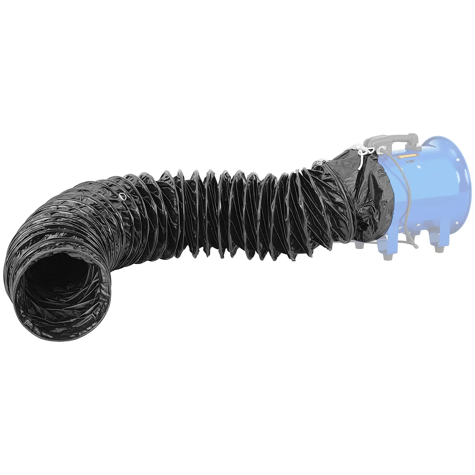 Ventilační hadice - Ø 300 mm - 10 m - pro stavební ventilátor MSW-IB-02 (Materiál: PVC)