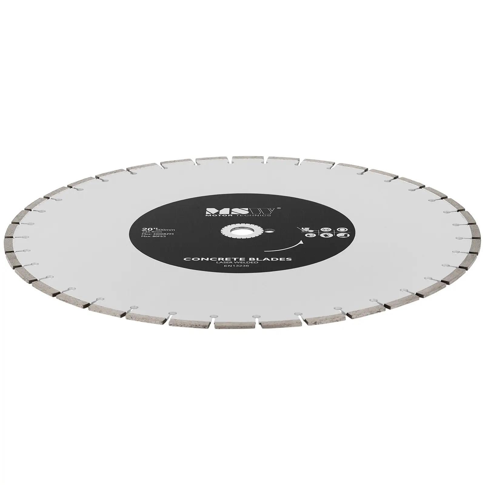 Diamantový řezací kotouč - 500 mm (Materiál: Ocel s diamantovým povlakem)