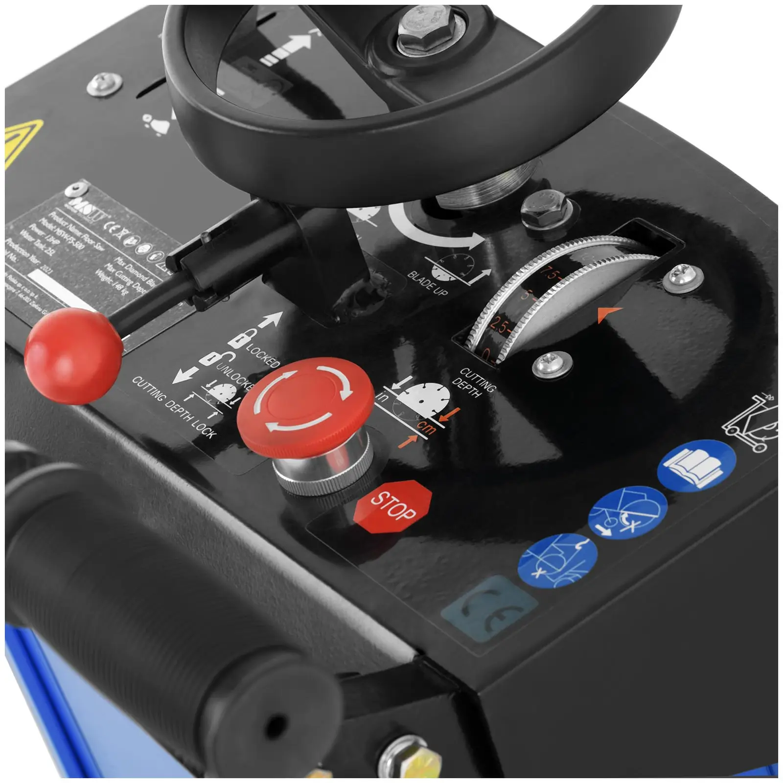 Bodensäge - 13 PS - für 500 mm Sägeblatt (Gewicht: 148 kg)